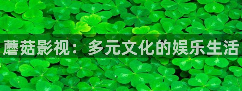 影視工廠極速藍(lán)光：蘑菇影視：多元文化的娛樂生活